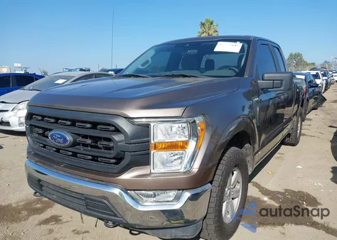 2021 Ford F-150 Xl from USA, damaged, VIN 1FTEX1EB4MKD09885